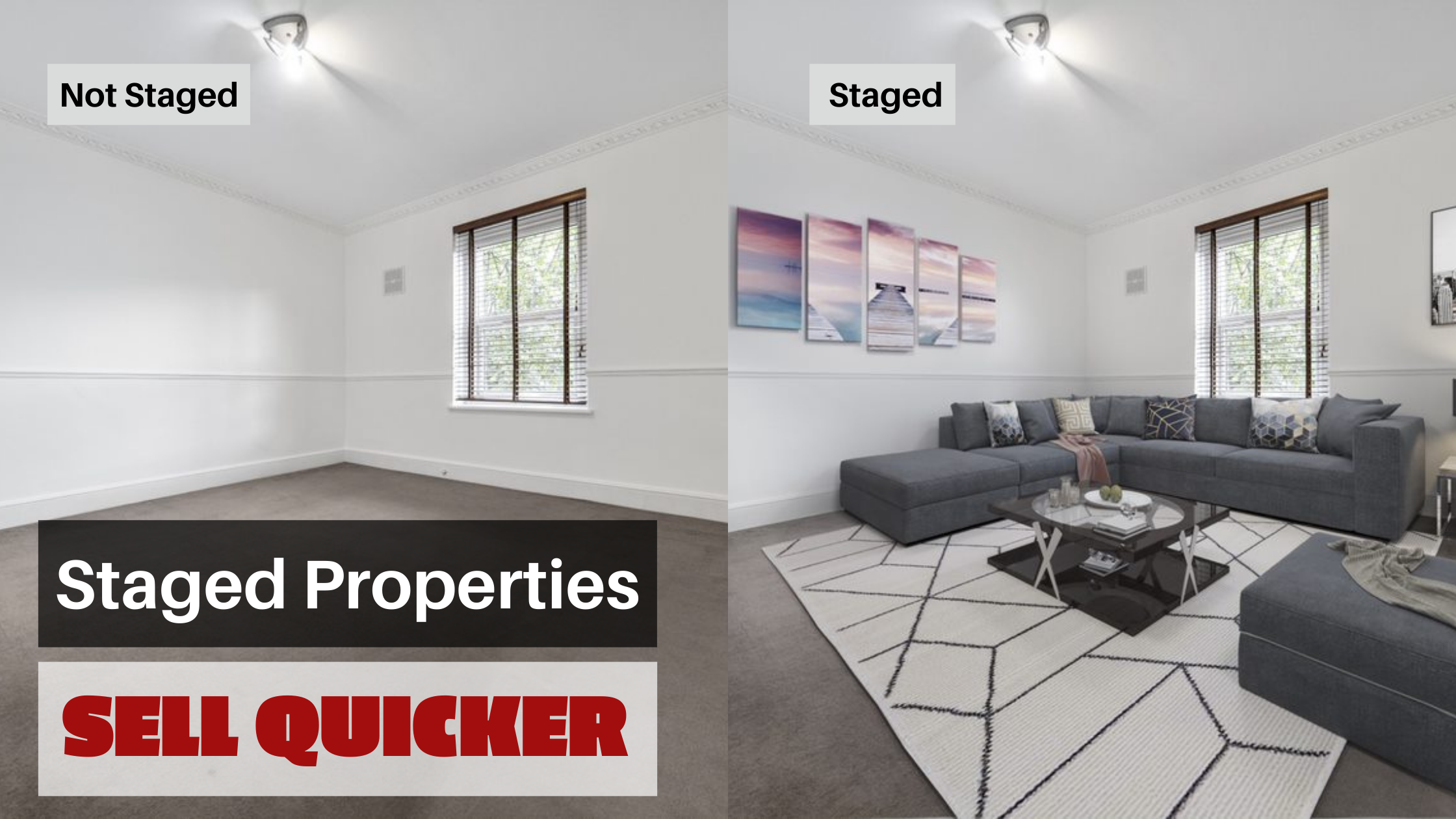 Staged Properties, Sell Quicker